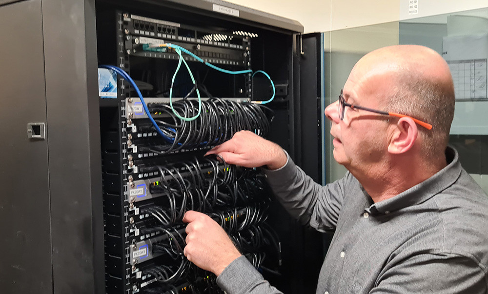 360-graden specialist aan het werk 360-graden specialist aan het werk