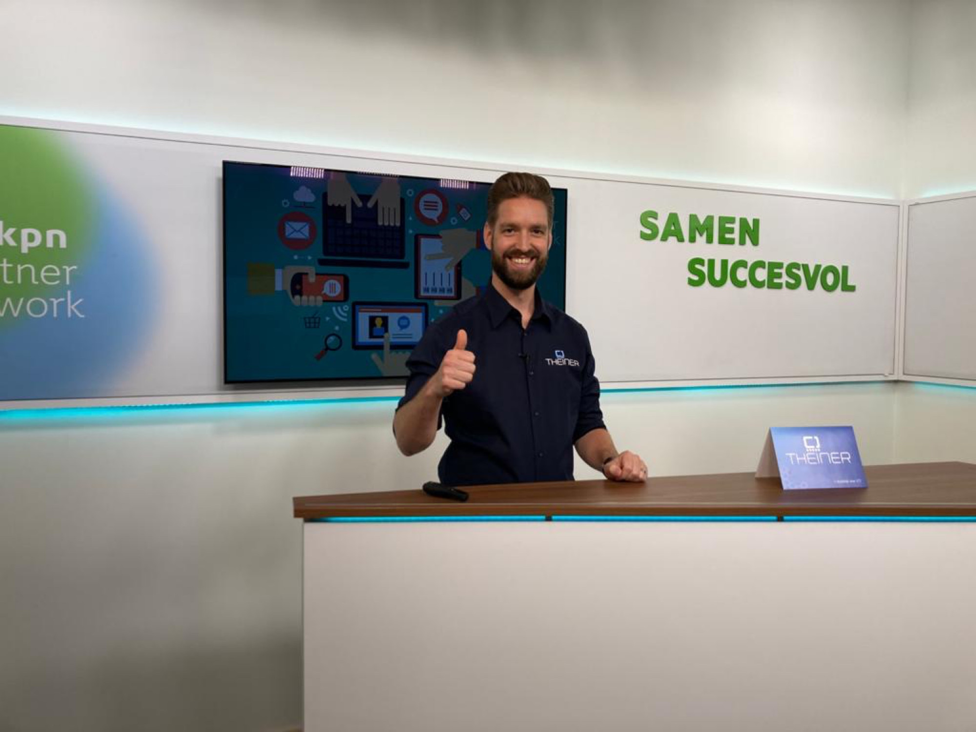 Koos tijdens event